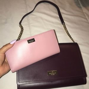 Kate spade shoulder bag and wallet ♠️